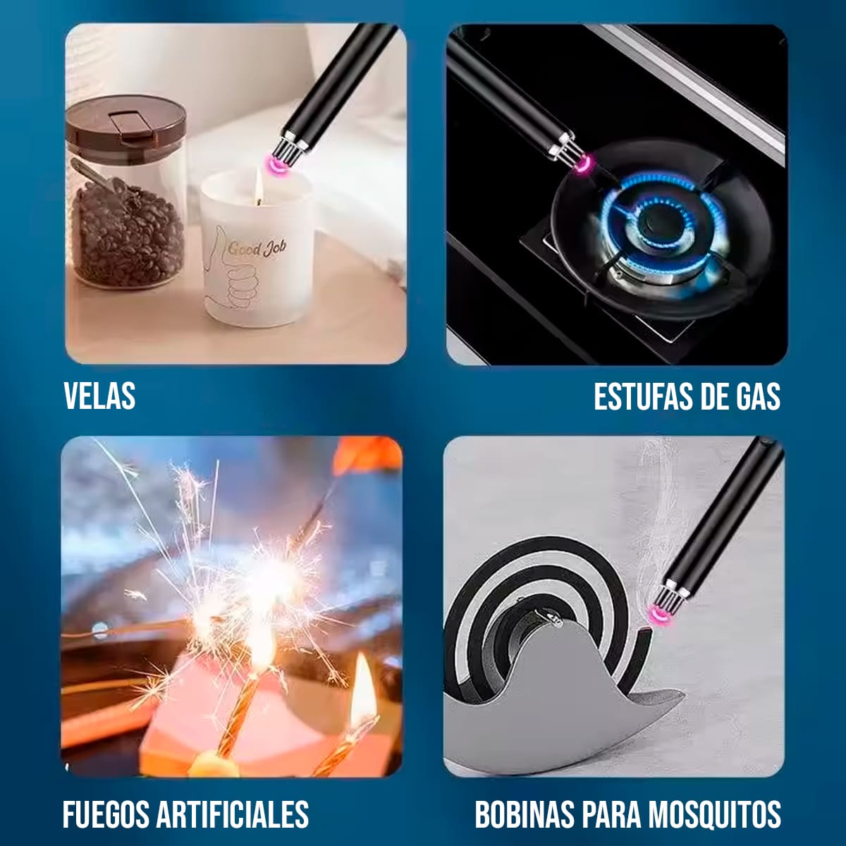 Encendedor Eléctrico de Plasma