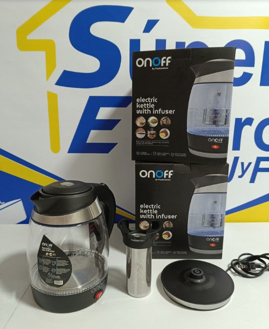 Hervidor agua tetera 1.8 litros onoff