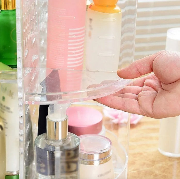 Organizador Maquillaje 360° Giratorio ⚡